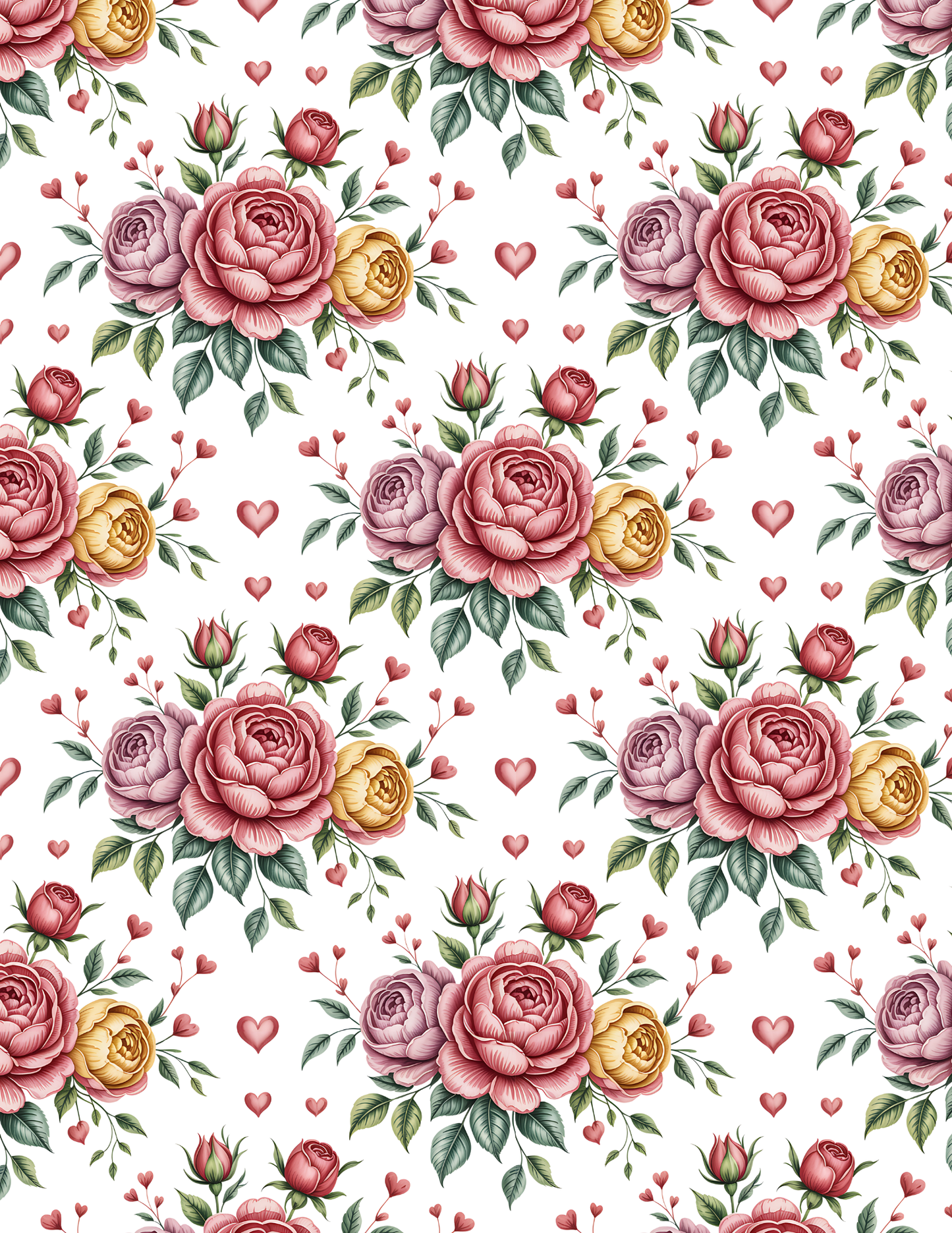 VAL 029 Transfer Paper | VALENTINE | POLYMER CLAY IMAGE TRANSFERS