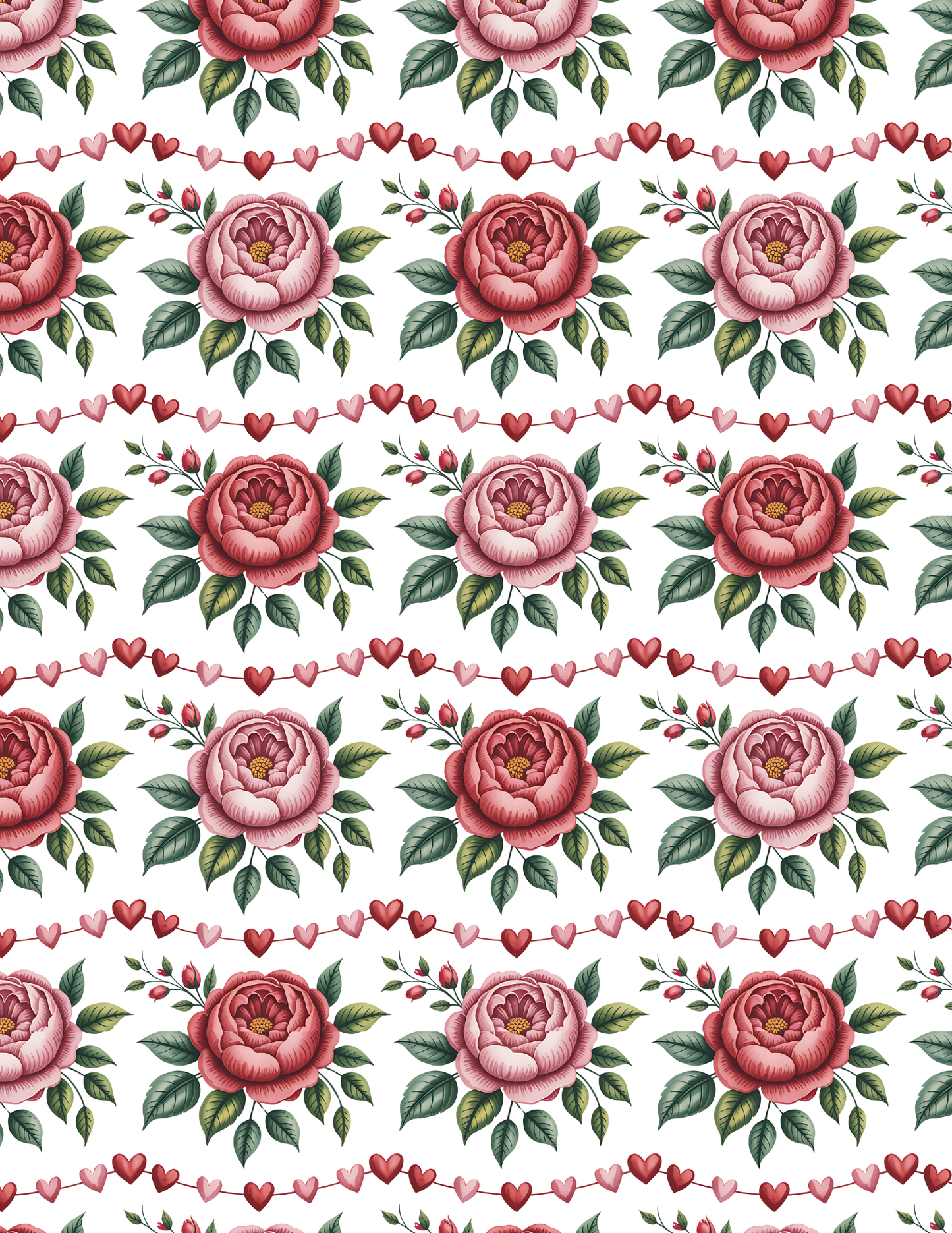 VAL 030 Transfer Paper | VALENTINE | POLYMER CLAY IMAGE TRANSFERS