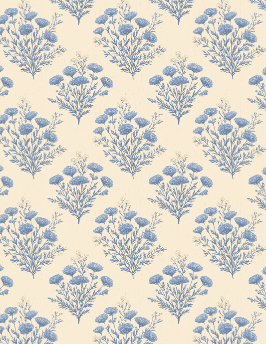 PCC VK125 VINTAGE BLUE Transfer Paper | POLYMER CLAY