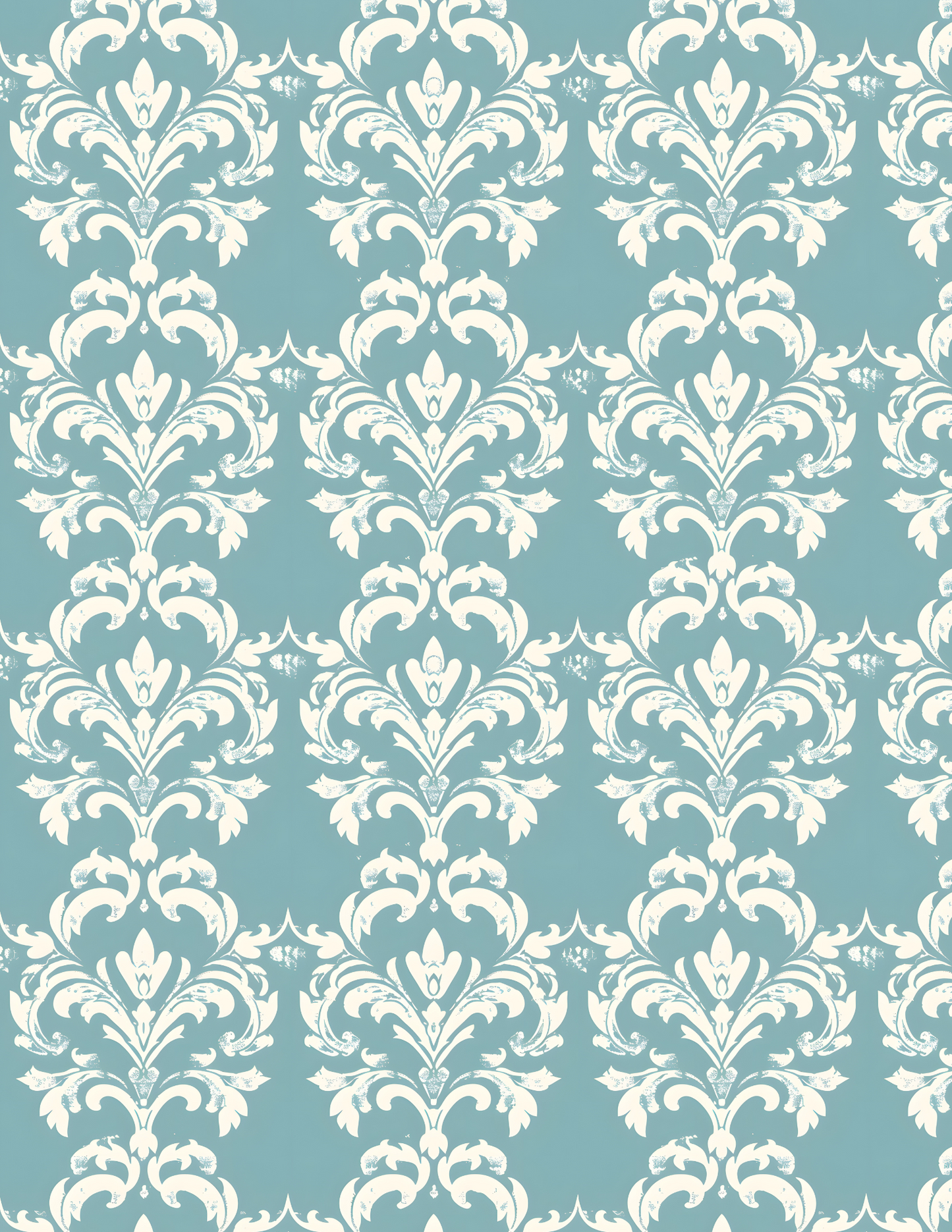 PCC VK134 VINTAGE DAMASK Transfer Paper | POLYMER CLAY