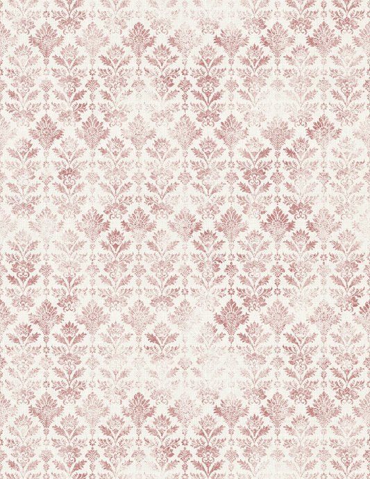 PCC VK143 VINTAGE DAMASK Transfer Paper | POLYMER CLAY