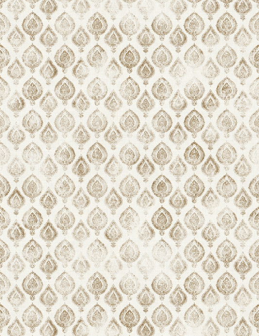 PCC VK145 VINTAGE DAMASK Transfer Paper | POLYMER CLAY
