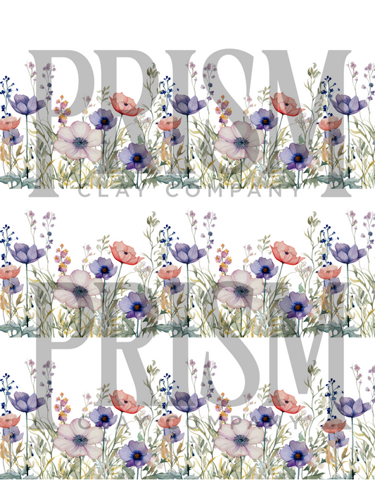 PCC 066 Transfer Paper | WILDFLOWERS