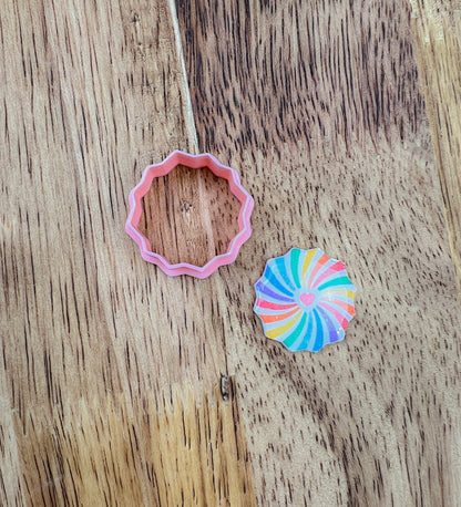 PRIDE LGBTQ Pinwheel Transfer Paper + Clay Cutter Set