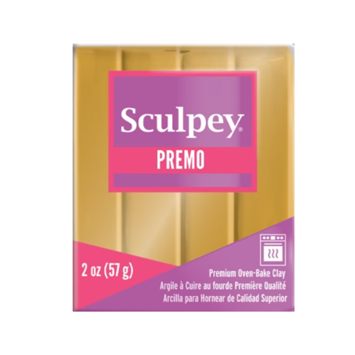 Sculpey Premo™ Accents Polymer Clay - 18k Gold