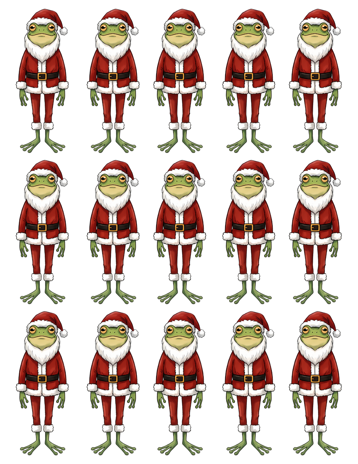 FROG HOLIDAY EARRING TRANSFER PAPER CUTTER BUNDLE | CLAY CUTTER & TRANSFER PAPER FOR POLYMER CLAY