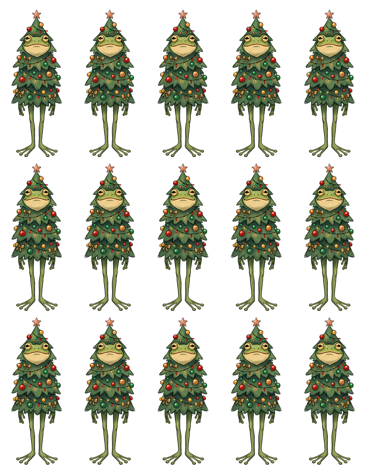 FROG HOLIDAY EARRING TRANSFER PAPER CUTTER BUNDLE | CLAY CUTTER & TRANSFER PAPER FOR POLYMER CLAY