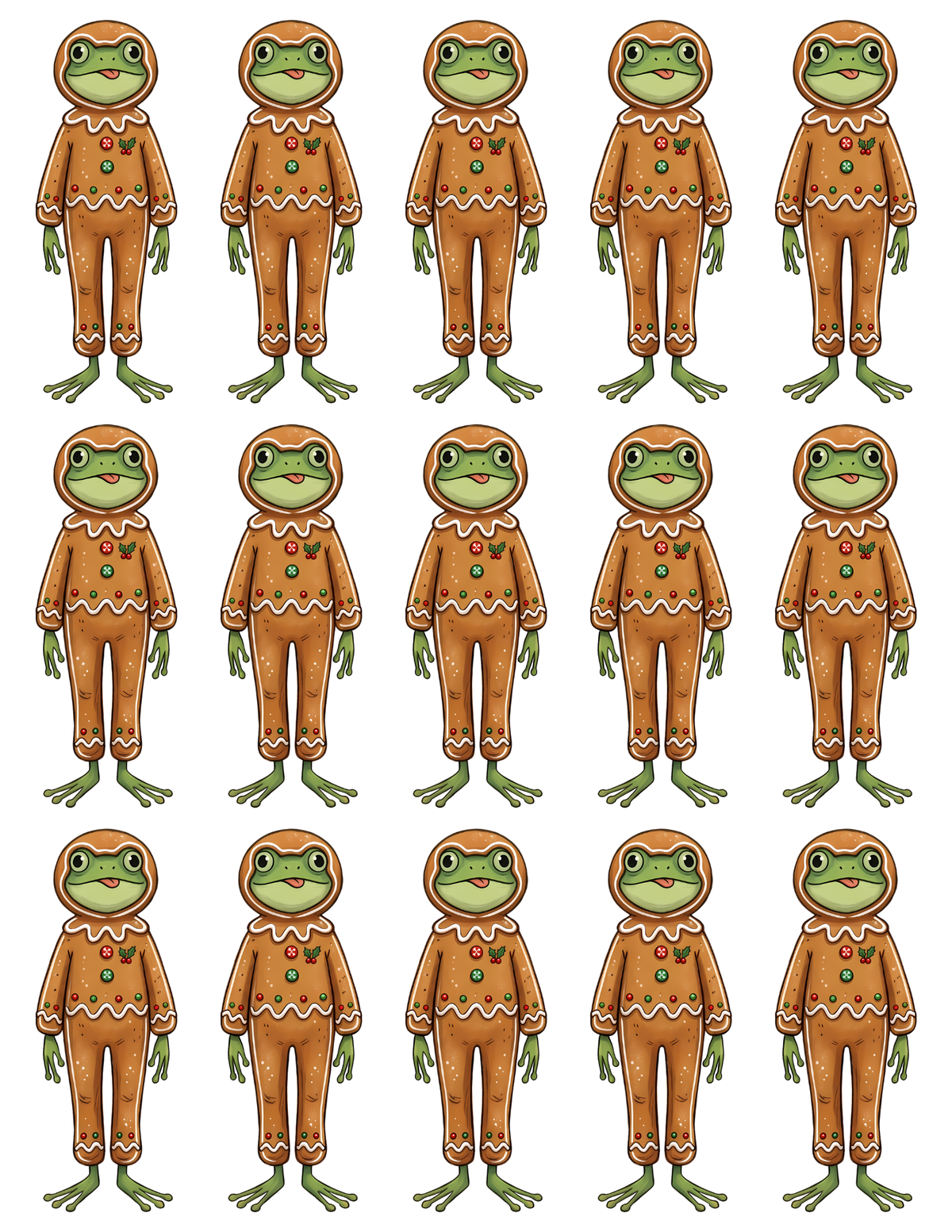 FROG HOLIDAY EARRING TRANSFER PAPER CUTTER BUNDLE | CLAY CUTTER & TRANSFER PAPER FOR POLYMER CLAY