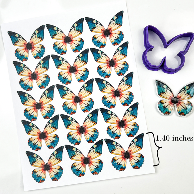 Rustic Butterfly Transfer Paper & Cutter