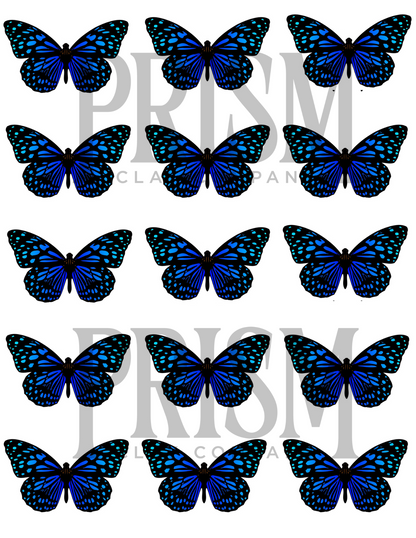 Blue Butterfly Transfer Paper & Cutter